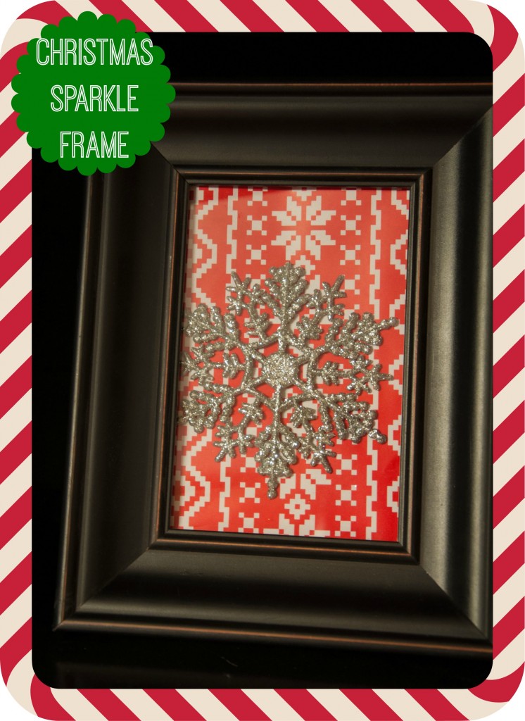 Christmas Sparkle Frame