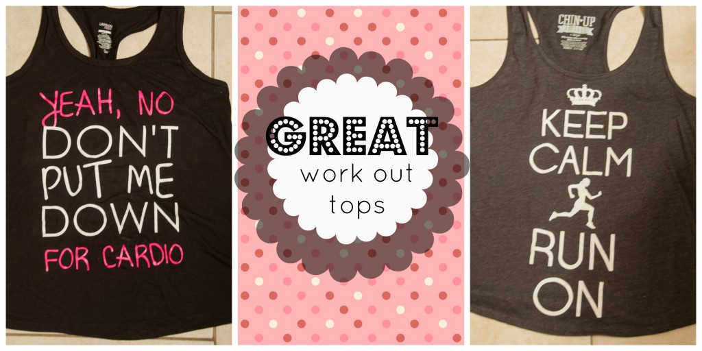 Great work out tops