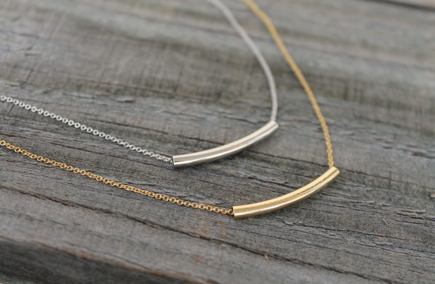 Dainty Tube Necklaces