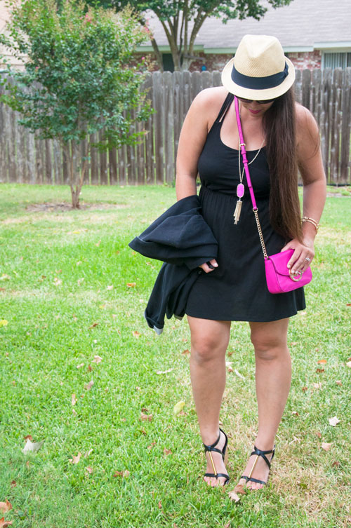 A pop of magenta with Kendra Scott and MK