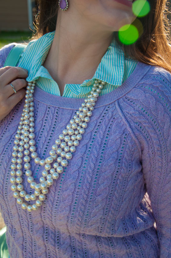 layers upon layers- pearls and pastels